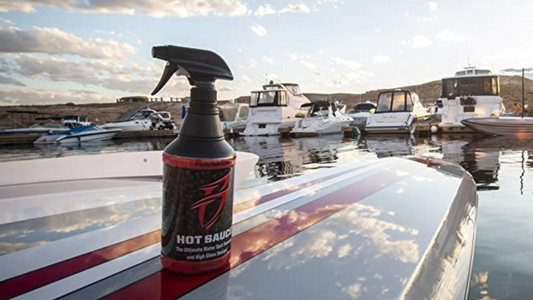 Review: Boat Bling Hot Sauce Premium Hard Water Spot Remover